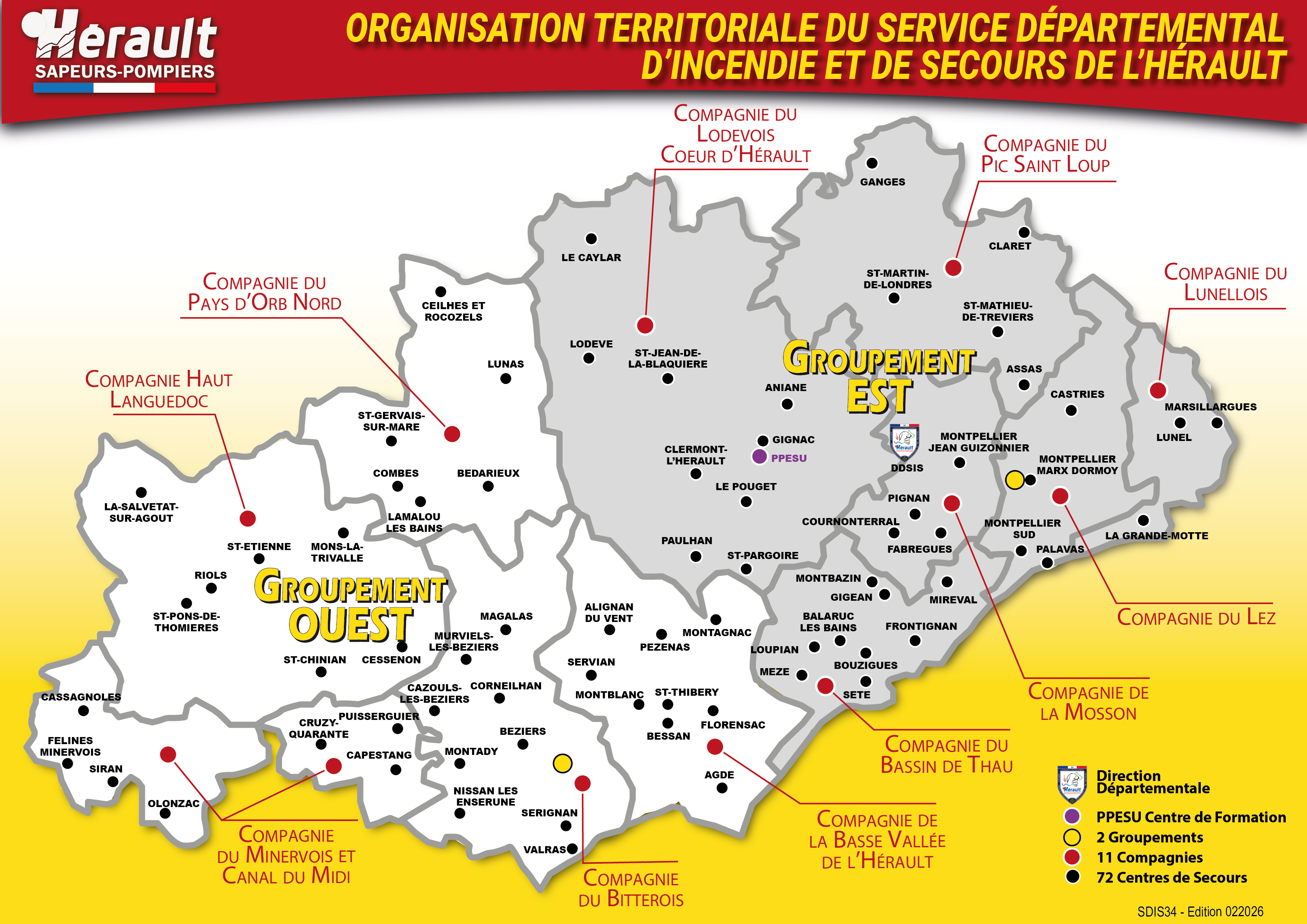 Carte Departement Sdis34 Plan De Travail 1